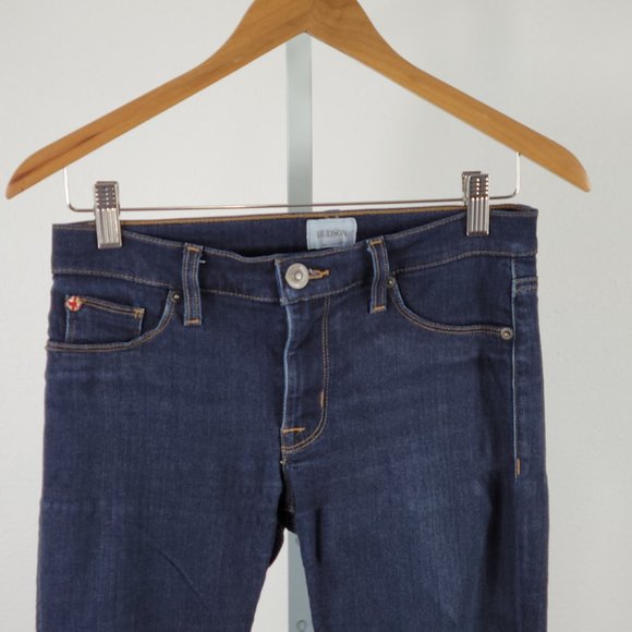 HUDSON Nico Super Skinny Fit Jeans blue Sz 26 - Picture 3 of 10